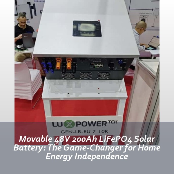 Movable 48V 200Ah LiFePO4 Solar Battery: The Game-Changer for Home Energy Independence